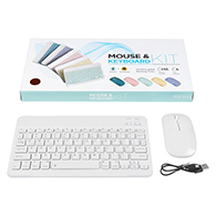 طقم كيبورد وماوس بلوتوث قابل للشحن – تصميم نحيف لاسلكي للأندرويد وiOS وويندوز-5117