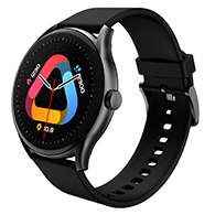 ساعة ذكية QCY GT – شاشة AMOLED 1.43"، مكالمات بلوتوث، SpO2، أسود- 4941