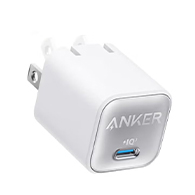 شاحن حائط Anker Zolo IQ3 PD3.0 بقوة 20W USB-C – أبيض – 8377