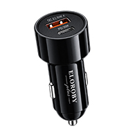 شاحن سيارة ELOROBY C-254 بقوة 52.5W – PD 30W وQC 22.5W بمنفذين-8295