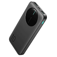 باور بنك Joyroom JR-PBF12 بسعة 10000mAh وشحن 2.4A مع مؤشر LED – أسود - 4643