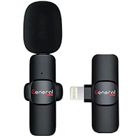 ميكروفون لاسلكي  General G30 K1 للآيفون – بخاصية عزل الضوضاء –3061