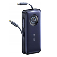 باور بانك Baseus EnerCore CR11 بسعة 20000mAh وقوة 100W – كابل USB-C قابل للسحب-8296