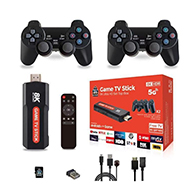جهاز ألعاب Retro Game TV Stick 8K مع ذراعين لاسلكيين – أكثر من 10000 لعبة– 7743