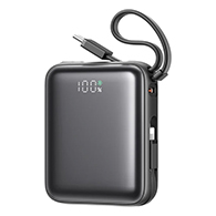 باور بنك Joyroom JR-PBF27 ميني 10000mAh شحن سريع 22.5W مع كابلات مدمجة-2087