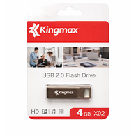 فلاشة Kingmax اصلي USB 2.0 سعة 4 جيجابايت – وحدة تخزين محمولة
